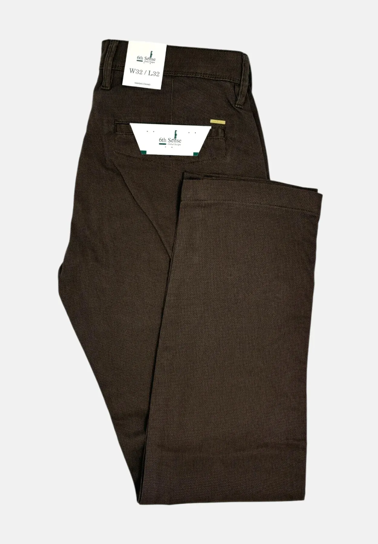 6th Sense Chinos | Kansas | Danzig Brown