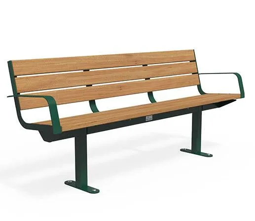 Citi Elements Powder Coated and Hardwood Timber Seat
