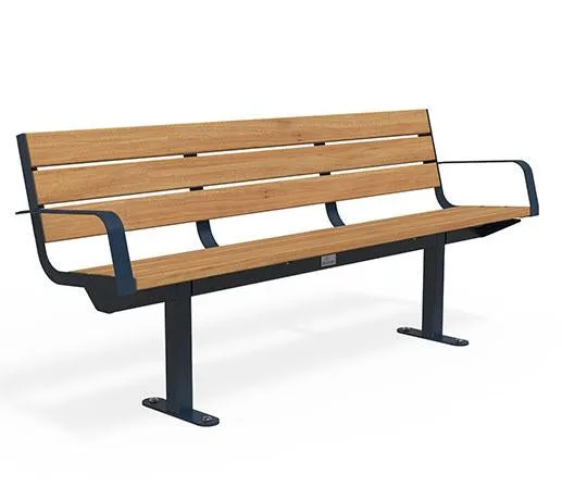 Citi Elements Powder Coated and Hardwood Timber Seat