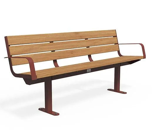 Citi Elements Powder Coated and Hardwood Timber Seat