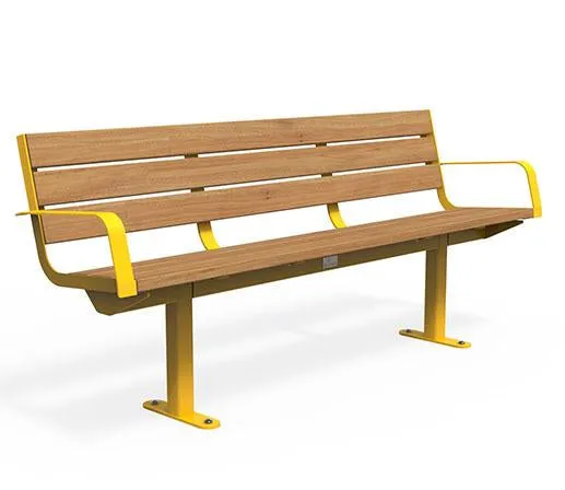 Citi Elements Powder Coated and Hardwood Timber Seat