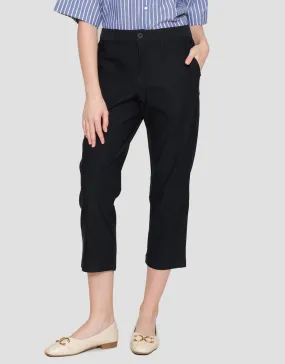 Connexion Stretch Pocket Celana Panjang Capri Wanita