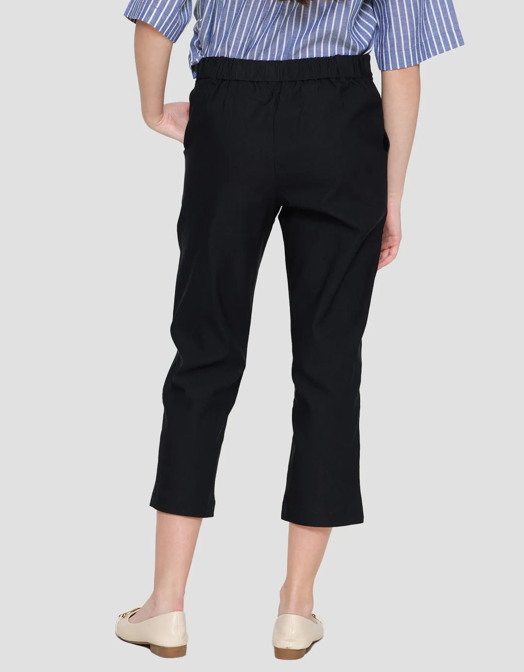 Connexion Stretch Pocket Celana Panjang Capri Wanita