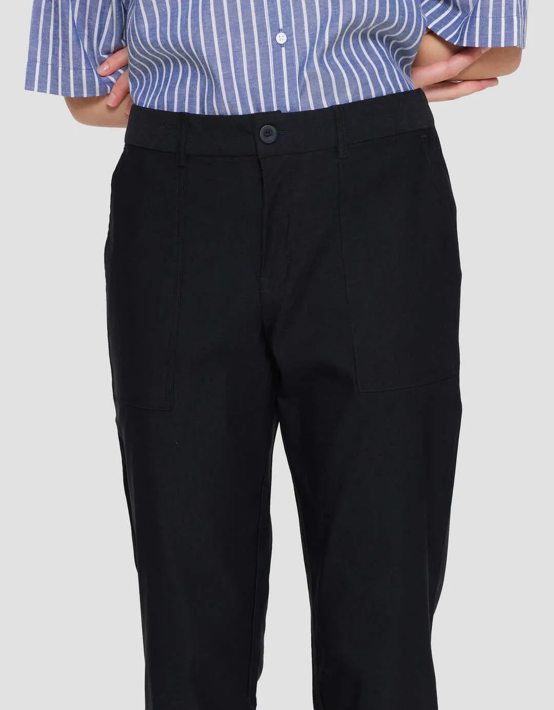 Connexion Stretch Pocket Celana Panjang Capri Wanita