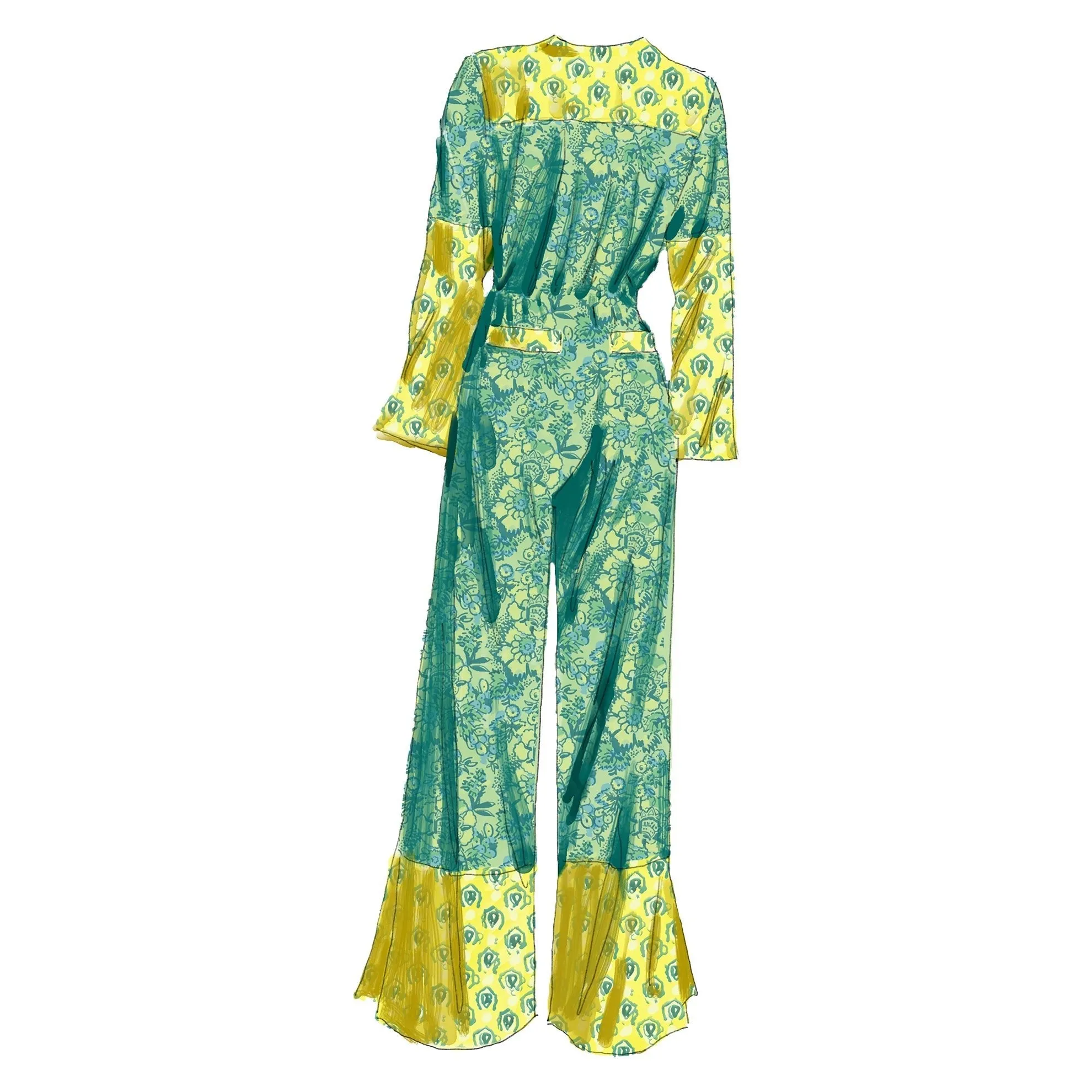 Floral Jumpsuit