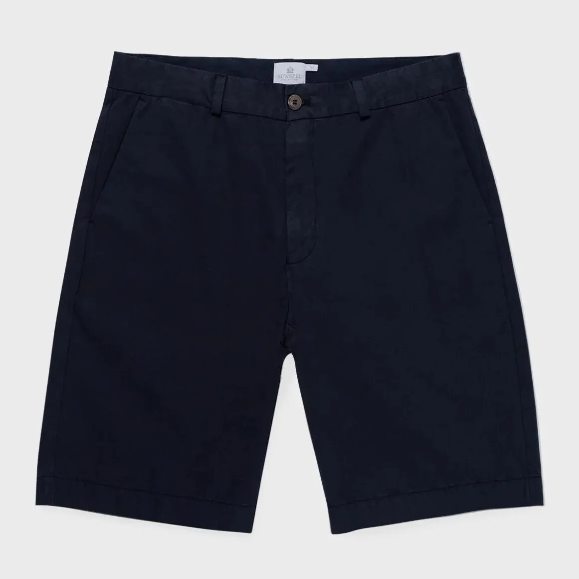 Navy Classic Chino Shorts