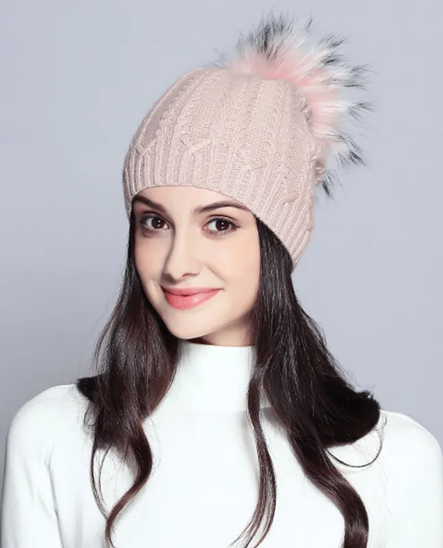 Raccoon Stripe Beanie