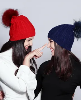 Raccoon Stripe Beanie