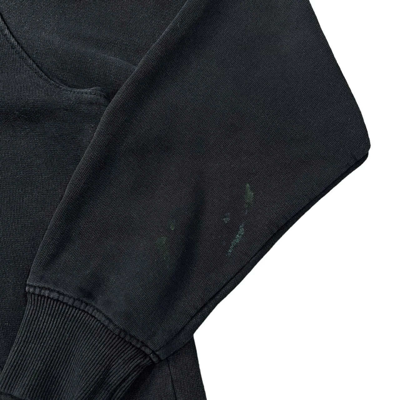 THE NORTH FACE TNF Classic Embroidered Big Logo Spellout Black Pullover Hoodie