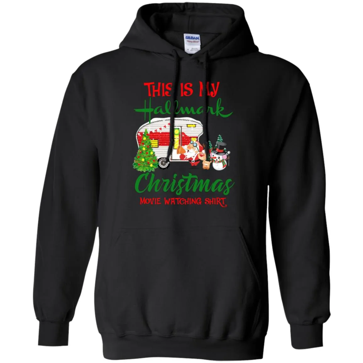 This Is My Hallmark Christmas Movie Watching Men Pullover Hoodie