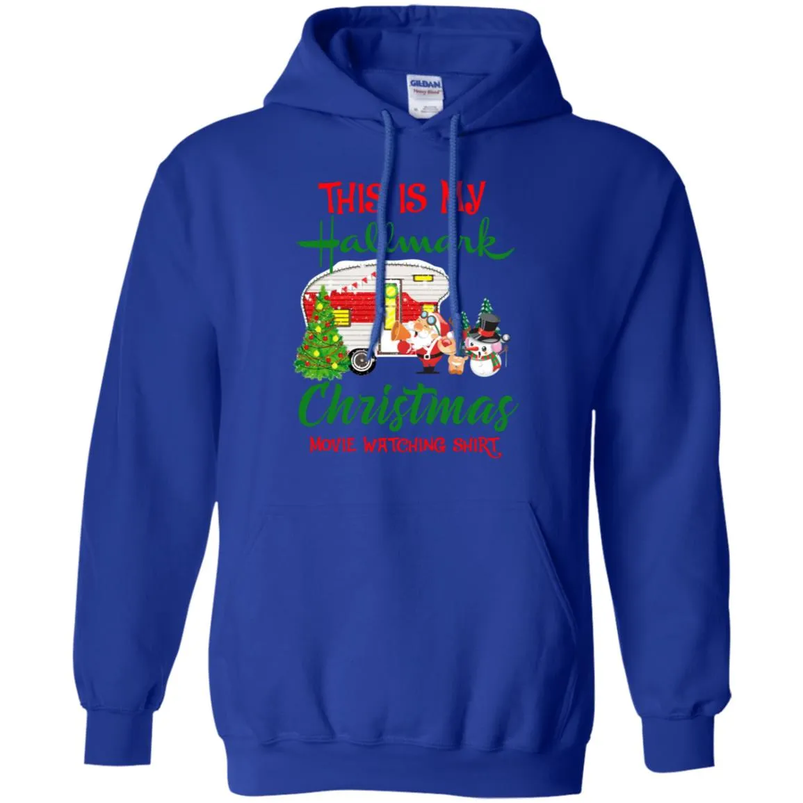 This Is My Hallmark Christmas Movie Watching Men Pullover Hoodie