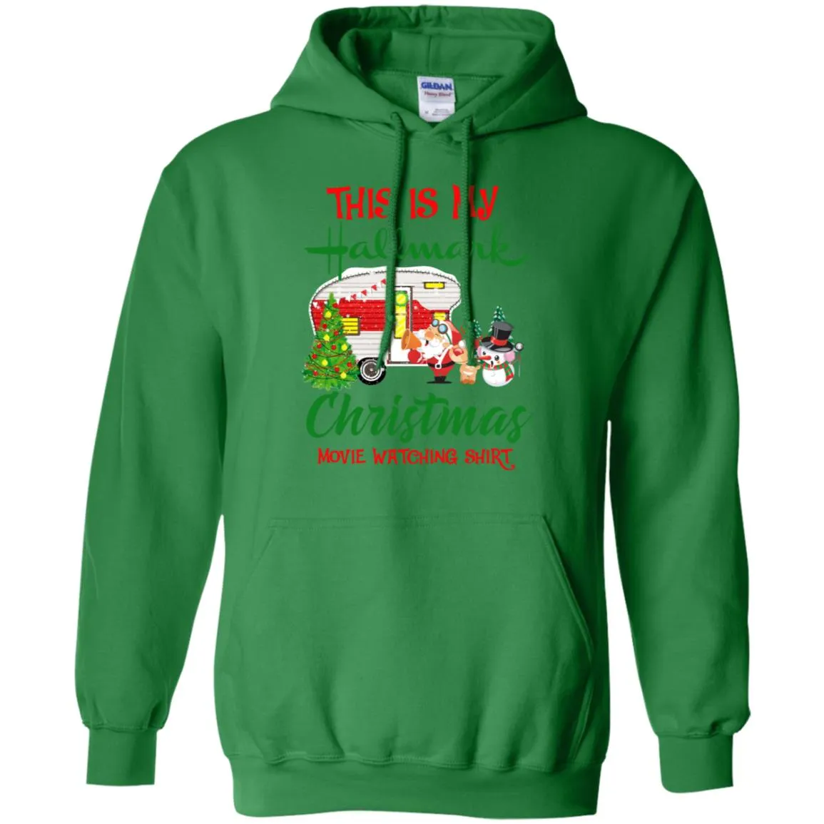 This Is My Hallmark Christmas Movie Watching Men Pullover Hoodie
