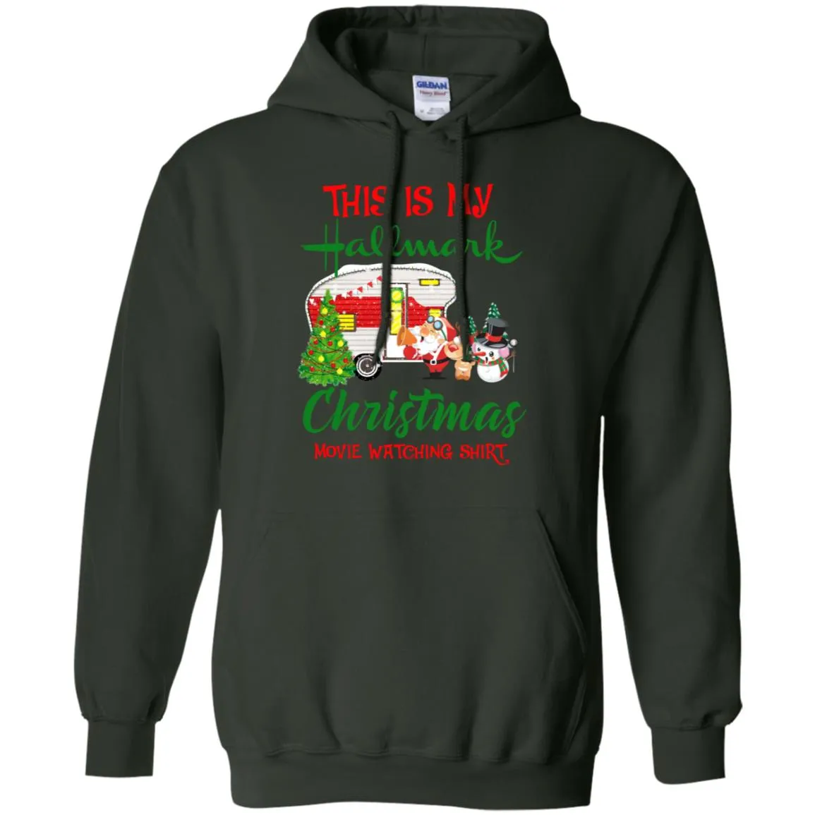 This Is My Hallmark Christmas Movie Watching Men Pullover Hoodie