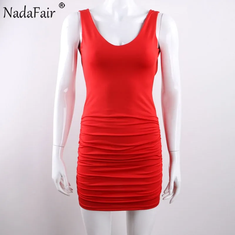 VenusFox Backless Sexy Bodycon Club Dress