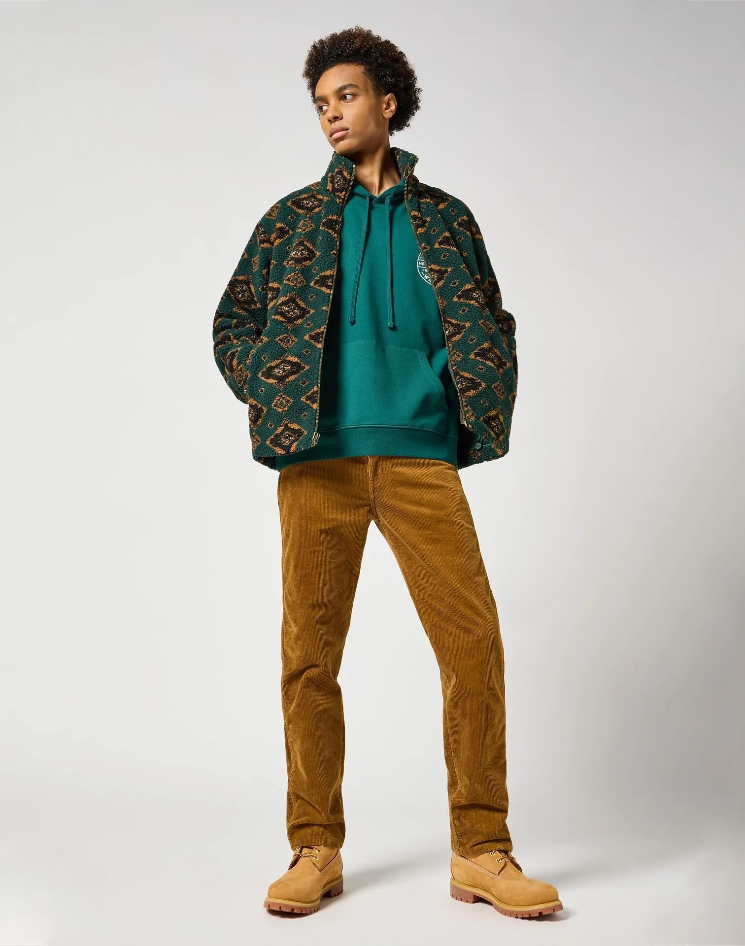 Wrangler Men's Casey Jones Hoodie In June Bug