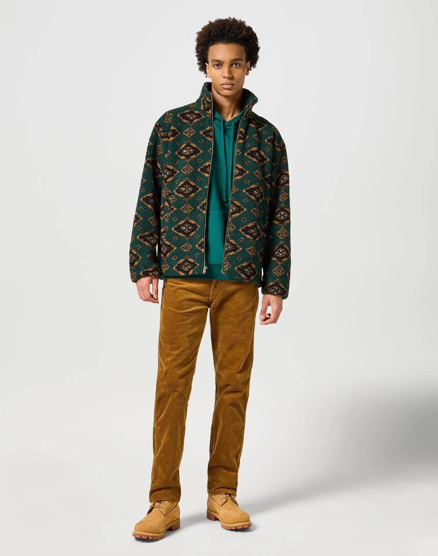 Wrangler Men's Casey Jones Hoodie In June Bug